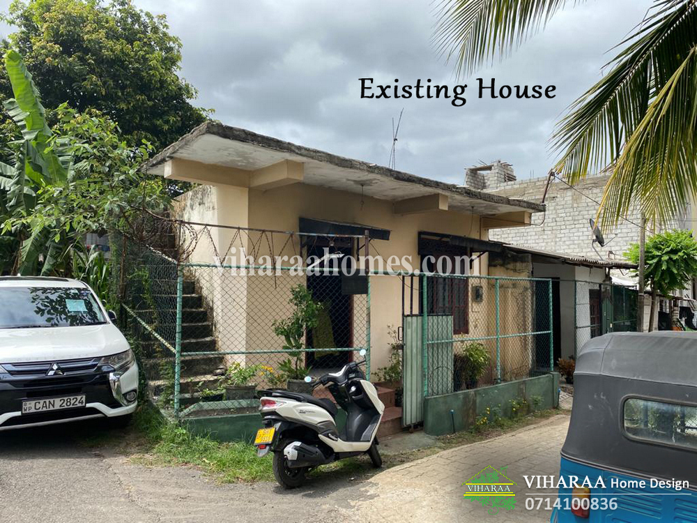 Viharaa Home Design - House Renovation Design - Boralla, Sri Lanka