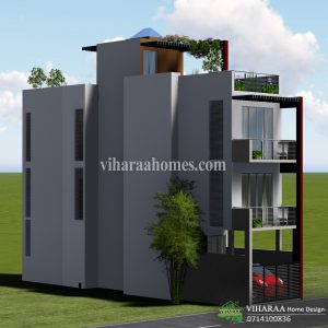 Viharaa Home Design - House Renovation Design - Modara, Sri Lanka