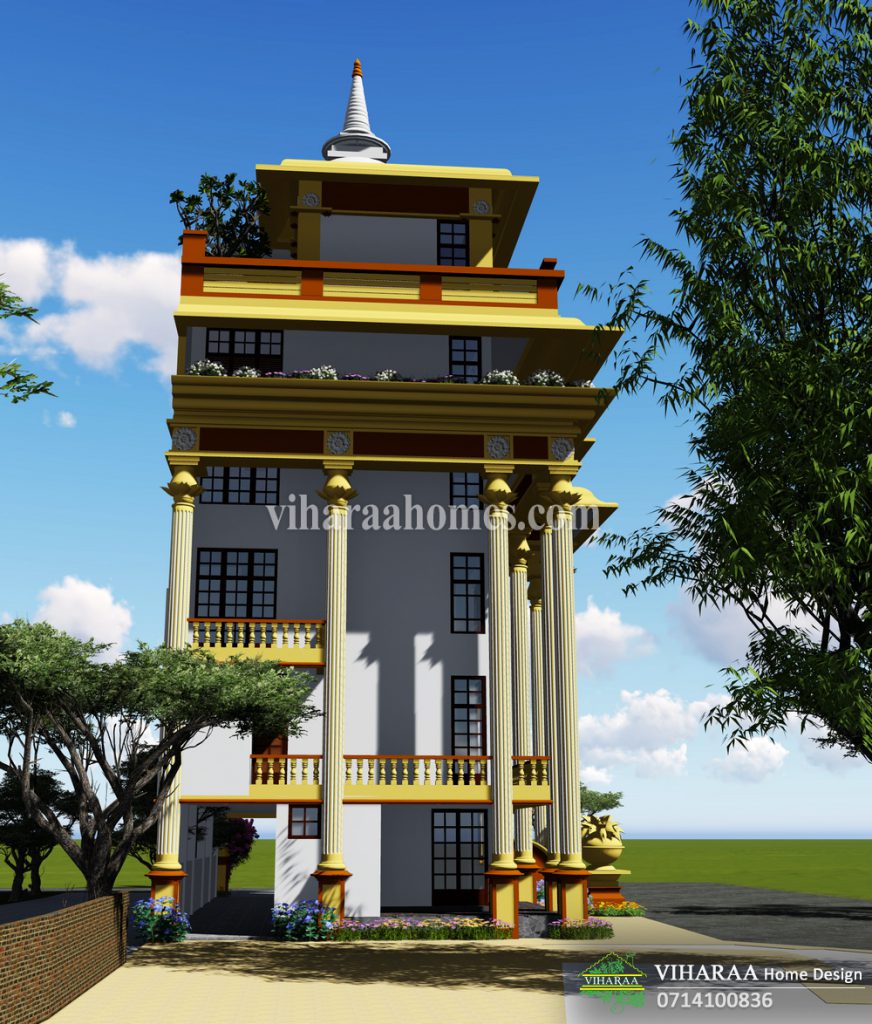 Viharaa Home Design Temple Building Design Maligawaththa Temple