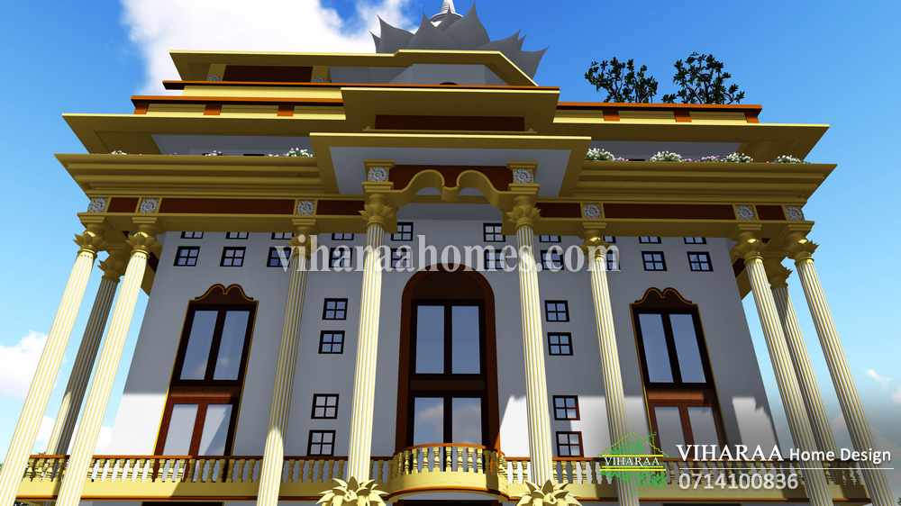 Viharaa Home Design Temple Building Design Maligawaththa Temple