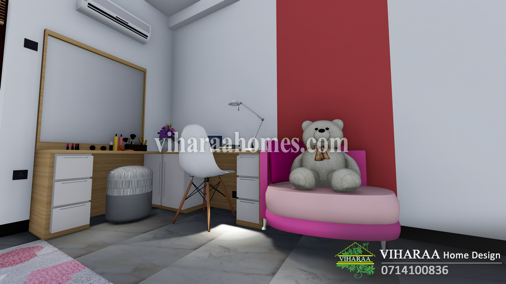 Viharaa Home Design - Three Story Home Plan and 3D Design - Aturugiriya , Sri Lanka