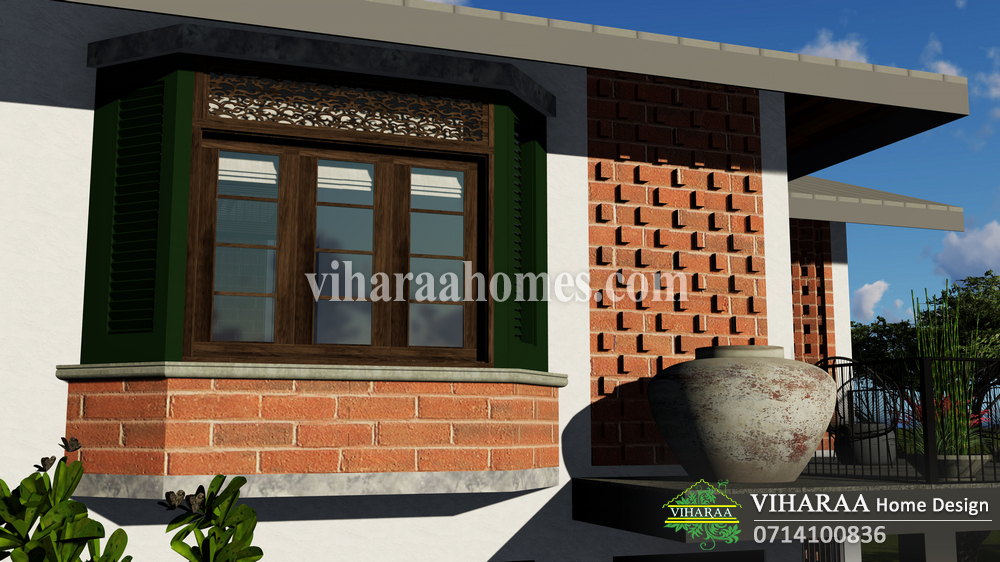 Viharaa Home Design - Two Story Home Plan and 3D Design - Kahathuduwa, Sri Lanka
