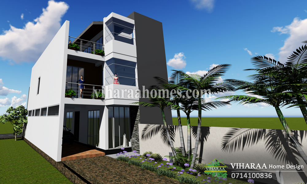 Viharaa Home Design - House Renovation Design - Moratuwa, Sri Lanka